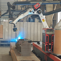 Robot de soudage industriel automatique à 6 axes Raintech pour la fabrication de structures en acier