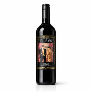 Vino Rosso Syrah Club 66, 100% Syrah, 13,5% ABV, Vino Rosso Spagnolo 750ml - Product Image 1