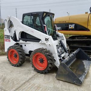 Chargeuse compacte sur pneus d'occasion S185 avec godet frontal pour travaux agricoles et de construction - Product Image 2