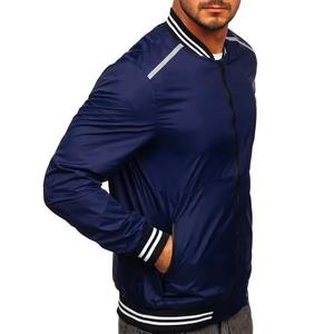 OEM personalizado hombres chaqueta de bombardero ligero Nylon Streetwear moda prendas de vestir exteriores Casual fabricante proveedor de fábrica chaqueta de invierno - Product Image 3