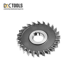 เครื่องตัดกัดใบหน้าและด้านข้างเคลือบ HSS มีความแม่นยำสูงขนาดเส้นผ่าศูนย์กลาง50ถึง250มม. เคลือบดีบุกใช้ความเร็วสูงสามารถปรับแต่งได้ตามต้องการ - Product Image 2