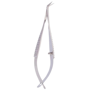 กรรไกรผ่าตัดไมโครแบบปรับแต่งได้: รูปทรงดาบปลายปืนที่ทำมุมขึ้นความยาว215มม. สำหรับเครื่องมือประสาท - Product Image 5