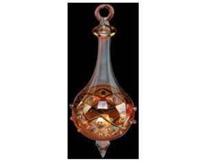 Tree Tops <b>Christmas</b> Glass Ornaments Handmade Egyptian Luxury 24 Karat Etched Gold Unique Design at Best Price - Product Image 2