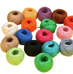 Hilo de yute de cáñamo de color natural 100%, hilo de rollo de patrón crudo de Bangladesh - Product Image 4