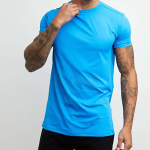 เสื้อยืดออกกำลังกายผ้าสแปนเด็กซ์ผ้าฝ้ายพิมพ์ลายสำหรับผู้ชาย - Product Image 5