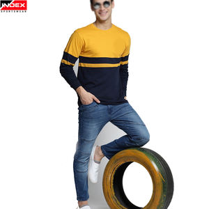 Nouvelle arrivage de T-shirts pour hommes de grande taille et lourds 100% coton personnalisé col rond manches longues qualité supérieure respirant séchage rapide décontracté - Product Image 4