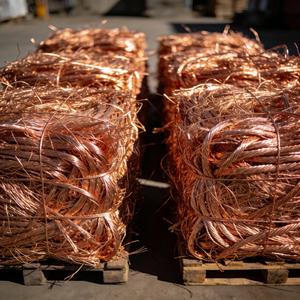 Déchets de fil de cuivre de qualité supérieure 99,9 % Fil de cuivre brillant et propre en balles pour les fonderies et les usines de fil de fer - Product Image 4