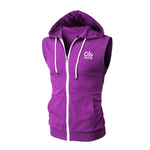 Fitness Wear Slim Fit Gym Sudaderas sin mangas Moda Precio bajo Gimnasio Sudaderas con capucha Hecho en Pakistán - Product Image 5