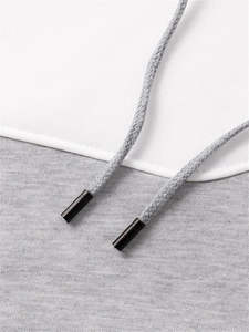 Men Fashion High Quality Unisex Casual & Loose Logo Custom Blank Sweatshirt Men's Oversized Hoodies - Product Image 3