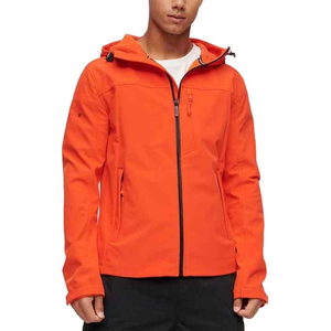 Hombres Diseño de logotipo personalizado Streetwear Chaqueta de lluvia cortavientos 100% Poliéster Softshell Chaqueta de lluvia impermeable - Product Image 1
