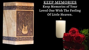 Urne de crémation en bois personnalisée pour boîte à cendres pour urne à cendres humaines pour maman et papa - Product Image 4