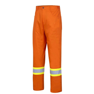 Pantalons de sécurité haute visibilité avec bandes réfléchissantes pour le travail en extérieur Pantalons de travail de sécurité pour hommes avec design OEM de qualité supérieure - Product Image 3