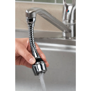มูซิท โฮม 1 ชิ้น 360 °   ก๊อกน้ำอ่างล้างจานแบบหมุนได้พร้อมหัวฉีดสเปรย์ - Product Image 2