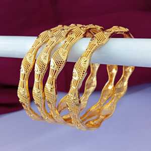 Grossiste indien Fabrication Bijouterie Bijouterie Traditionnelle Métal Plaqué or Perlé Bracelet de mariée Bangles Parure de bijoux Ennemi Femmes - Product Image 2