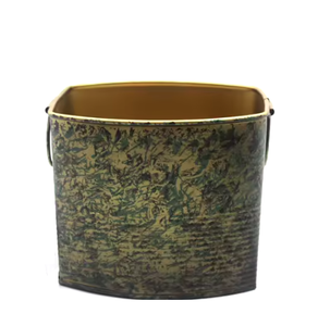 Maceta decorativa de lujo moderna con acabado dorado, suministros de jardín de calidad duraderos y ligeros, venta al por mayor, llegada caliente para uso doméstico - Product Image 5