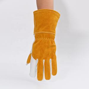 2025 nouveau gant de soudage en cuir résistant au feu au meilleur prix avec fonctions antidérapantes anti-coupure et anti-chocs - Product Image 2