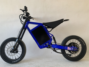 จักรยานวิบาก3000วัตต์2022 12000วัตต์สำหรับเครื่องบินทิ้งระเบิดจักรยานเสือภูเขาไฟฟ้าแบตเตอรี่ลิเธียมใช้60Ah 72โวลต์ - Product Image 5