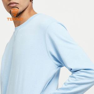 Nuevos hombres profesionales de alta calidad hechos a medida su propio diseño sudadera para niños cuello redondo Color sólido hombres sudaderas - Product Image 4