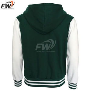 Nouvelles vestes d'hiver pour hommes en cuir respirant surdimensionnées avec logo personnalisé, style tendance, 100% laine, légères - Product Image 3