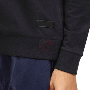 Sudadera polar de hombre con logotipo personalizado de gran tamaño | Jersey estampado OEM ODM | Venta al por mayor de fábrica de sudaderas cálidas de invierno - Product Image 3