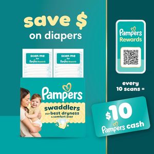 Pañales Pampers Swaddlers, Talla 8 (más de 13.6 kg), 76 Unidades Absorbentes, Mantiene al Bebé Seco y Cómodo, Pañal Desechable Seguro para la Piel del Bebé - Product Image 3
