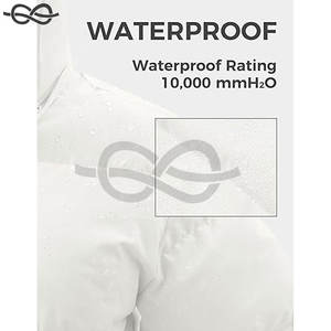 Abrigo de invierno para hombre, chaqueta cálida Parka, chaqueta acolchada impermeable y aislada con capucha extraíble para clima frío - Product Image 5