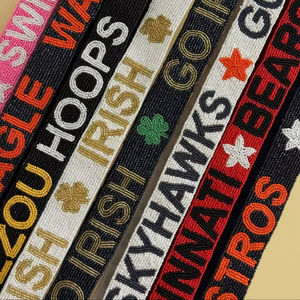 Correa de Bolso con Cuentas de los Buffalo Bills al por Mayor - Ed Oliver Personalizado # 91 Bolsas con Cadena NFL, Mercancía para Fanáticos al por Mayor y Accesorios para el Día del Partido - Product Image 4