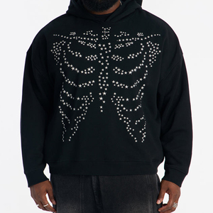 Sweat à capuche très vendu, sweat à capuche en polaire d'hiver surdimensionné, logo personnalisé, col rond, sweat à capuche d'hiver lourd, coupe-vent, sweat à capuche unisexe - Product Image 1