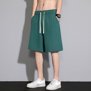 Nouveaux shorts pour hommes, été, section fine, décontractés, séchage rapide, pantalon de cinq minutes, ample, grande taille, pantalon de sport - Product Image 1