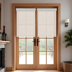 Stores enrouleurs sans fil pour fenêtres, stores filtrants la lumière, faciles à installer, stores semi-transparents, protection UV pour le bureau - Product Image 2