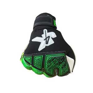 Guantes de portero de cuero Premium personalizables de alta calidad, ajuste personalizado, cómodo agarre de látex de fútbol, venta al por mayor - Product Image 2