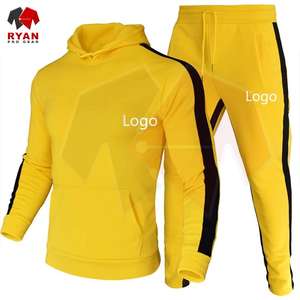 Conjunto Deportivo de Dos Piezas para Hombre, Logotipo Personalizado OEM ODM, Ropa Deportiva Informal de Tela Cómoda, Venta al Por Mayor - Product Image 6