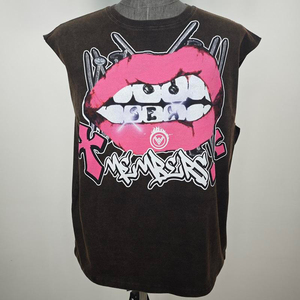 เสื้อกล้ามคอตั้งทรงทางการผ้าโพลีเอสเตอร์เนื้อหนาคุณภาพสูง ล้างสีแบบแอซิดวอช แฟชั่นทันสมัยสำหรับผู้ชาย - Product Image 4