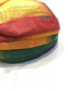 Turban de mariage imprimé en coton Rajasthani indien à la mode Safa Groom Turban Pagdi pour hommes pour les scènes de fête - Product Image 3