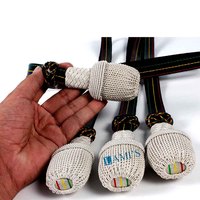Nœud de Sabre décoratif officiel, vente en gros, OEM, fil de lingot d'or et sangle de tresse française de lingot d'or