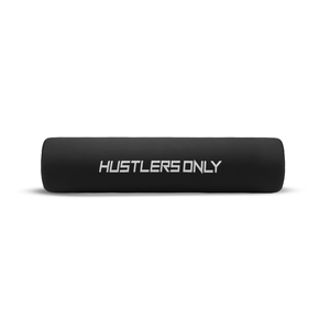 แผ่นรองบาร์เบลล์หุ้มยาง PU สำหรับสควอท ยี่ห้อ Hustlers Only อุปกรณ์เสริมสำหรับยิม ใช้งานได้กับบาร์เบลล์ตรง รองรับน้ำหนักได้ 5 ปอนด์ สวมใส่สบาย ใช้ได้กับบาร์เบลล์ทั่วไป - Product Image 1
