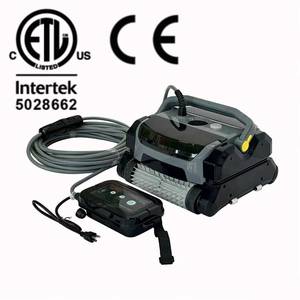 Robot de nettoyage de <span class=keywords><strong>piscine</strong></span> filaire de <span class=keywords><strong>niveau</strong></span> professionnel avec chariot de transfert robuste et écran filtrant - Product Image 5