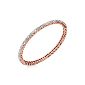 กำไลข้อมือเพชร-ดีไซน์หรูหราเปล่งประกายสำหรับผู้หญิง - Product Image 2