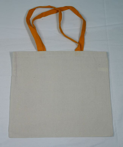 Bolsa de Tela de Algodón 100% Orgánico con Cierre de Botón y Cremallera, Logotipo Personalizado Impreso por Sublimación, Reutilizable para Compras y Promociones - Product Image 3