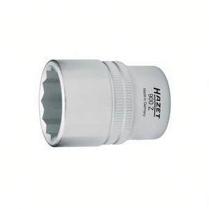 Hazet 1/2'' <b>12</b>-<b>Point</b> Square <b>Socket</b> with Traction Profile and Knurling - Product Image 2