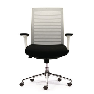 Silla de Oficina Ergonómica Think-T HOGVP068, Base Giratoria de Malla Premium, Anti-Fatiga, Altura Ajustable, Tela de Espuma PU Contemporánea - Product Image 1