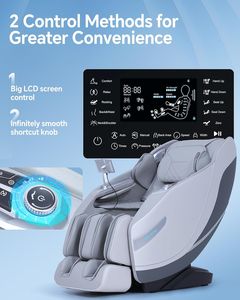 Sillón de Masaje de Cuerpo Completo con Audio Bluetooth, Relajación, Múltiples Funciones, Pedicura 4D, Cama Eléctrica para Juegos, Gravedad Cero - Product Image 3