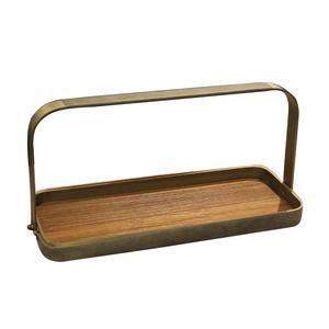 Vaisselle Traiteur Plateau de Service à Dessert ou Fruits Utilisé Plateau en Bois Produit de Qualité Durable Plateau de Service - Product Image 1