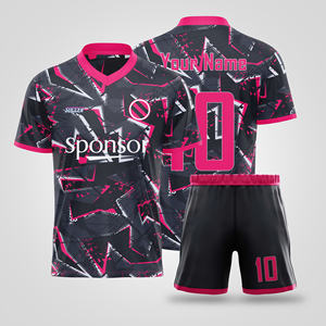 Nouveau design 2024 vêtements de football à sublimation complète avec logo personnalisé et design gratuit fabriqué au Vietnam - Product Image 5