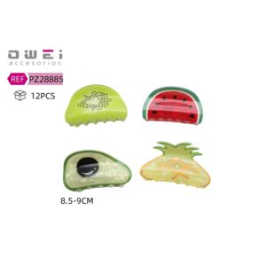 Horquillas de fruta de sandía de piña Kiwi de 8,5-9cm para accesorios para el cabello - Product Image 1
