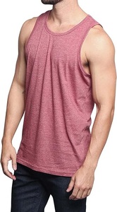 Wholesale Men Muscle Tank Super Comfortable Tanks 100% Cotton Imported Pull on Closure <b>Machine</b> Wash Sourcing From Bangladesh - Product Image 3