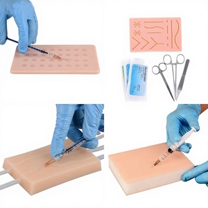 Ultrassist 3-Layer Suture <b>Practice</b> <b>Pad</b> with 14 Wounds Medical & Veterinary Training Kit, Rip-Resistant Mesh, CE ISO Certified - Product Image 1