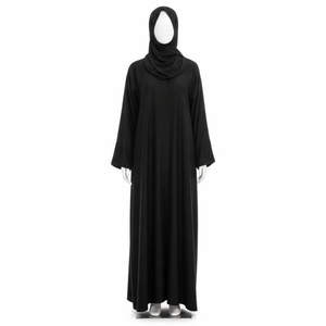 Abaya Transpirable para Adultos, Tela Suave y Ligera, Moda Modesta, Uso Diario, Ropa Islámica, Vestido para Mujer, Venta al por Mayor - Product Image 1