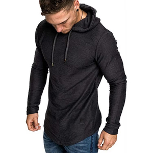 Pullover Autumn <b>Workout</b> <b>Hoodies</b> Gym Unisex Sports Wear Compression Regular Fit 100% Polyester Eco-Friendly Quick Dry - Product Image 2