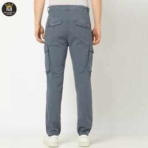 กางเกงคาร์โก้ผู้ชาย กันลม ติดกระดุมกลาง ผ้าแคนวาสน้ำหนักเบา สไตล์ลำลอง พรีเมียม มีกระเป๋า ผลิตตามสั่ง ขายส่ง สินค้ามาใหม่ - Product Image 3